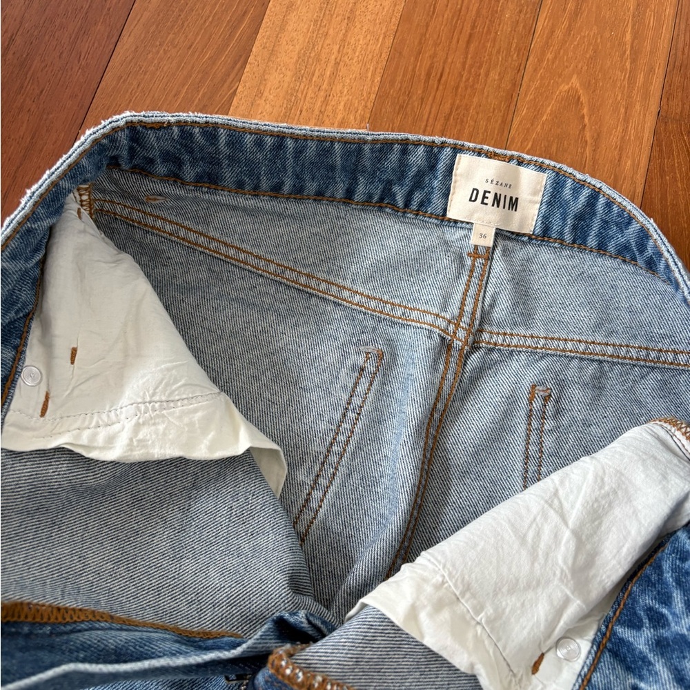 Sezane Le Crop Jeans NWOT - Picture 6 of 10
